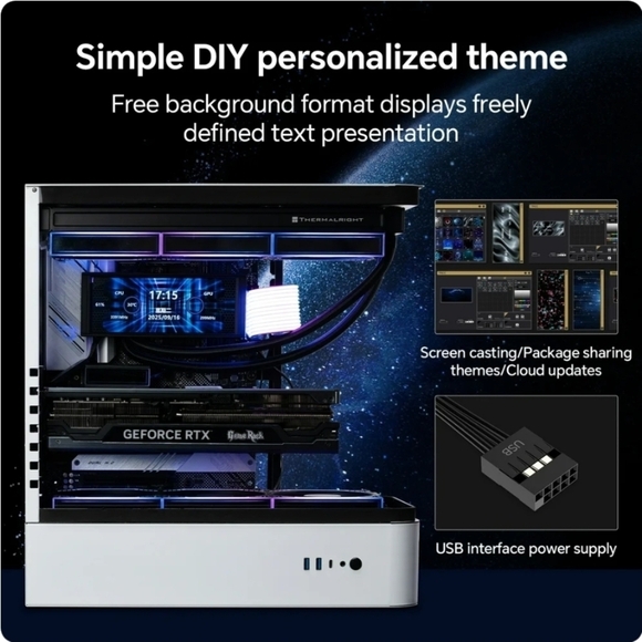 Thermalright Trofeo Vision LCD Black - Picture 4 of 7